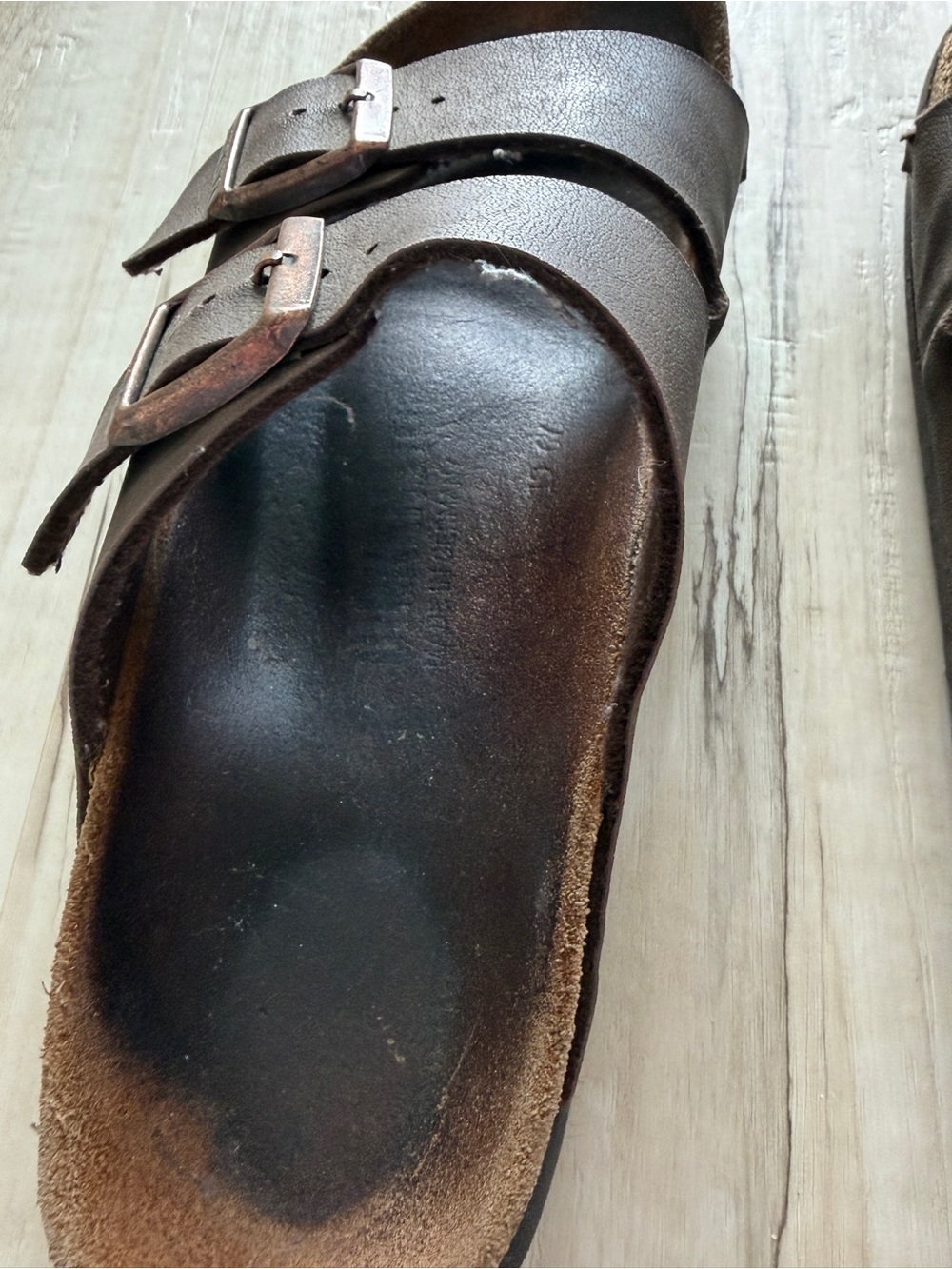 Brown Birkenstocks Slide Sandals - Picture 7 of 7